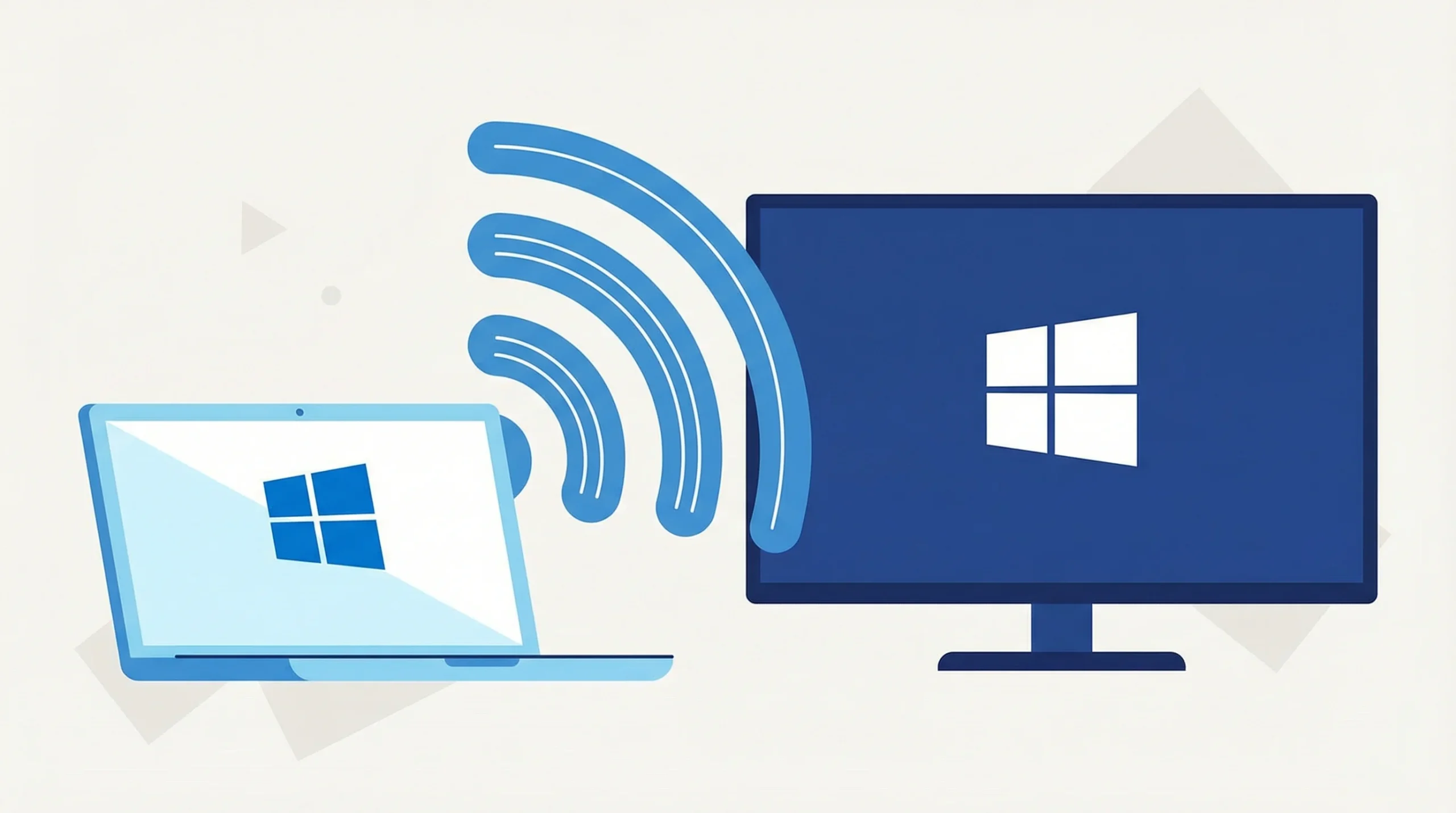 Connexion Miracast sans fil entre un PC Windows et une TV