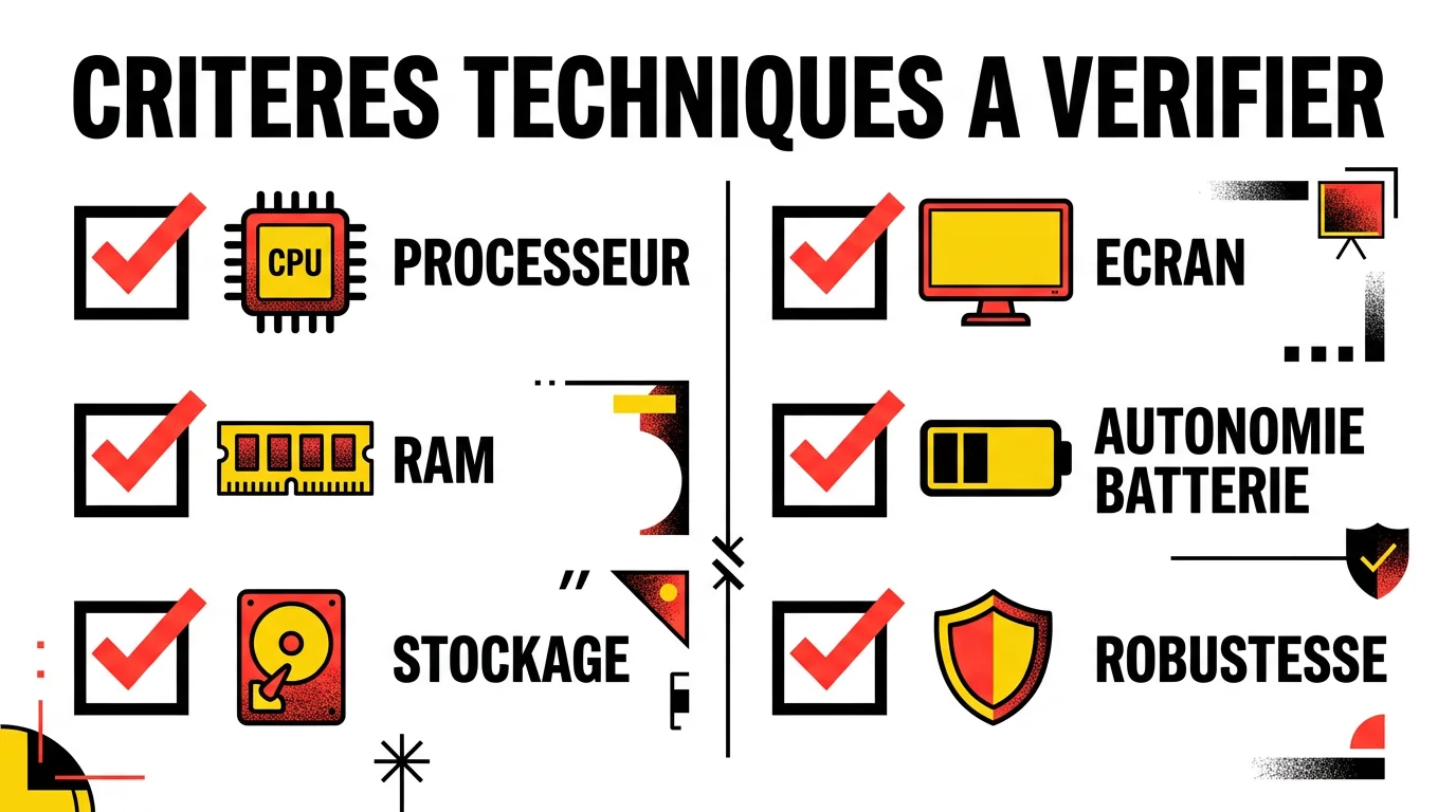 Checklist des critères techniques pour choisir un ordinateur pour enfant