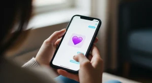 Que signifie l'emoji du cœur violet 💜 ?