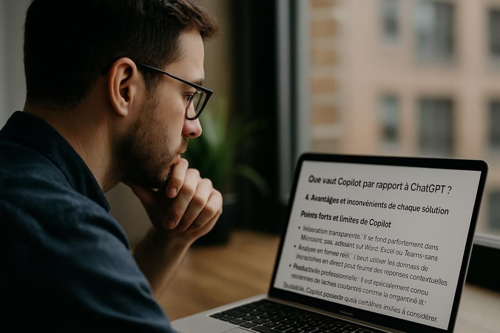 4. Avantages et inconvénients de chaque solution