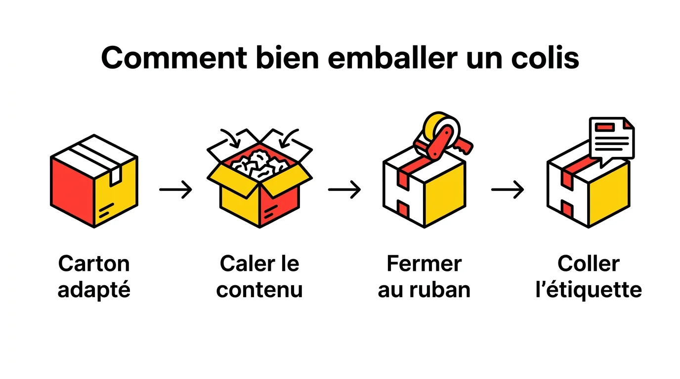 Comment bien emballer un colis