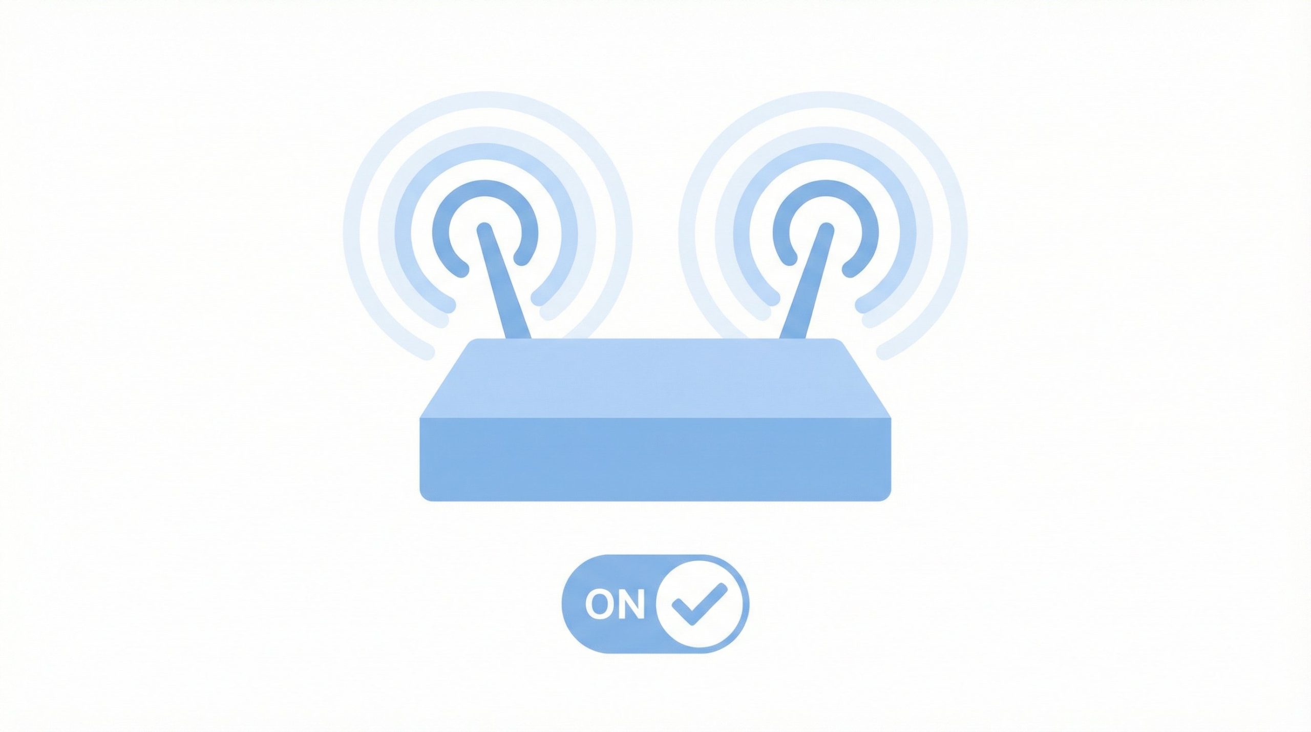 Freebox router avec ondes WiFi et bouton activation Free WiFi Secure